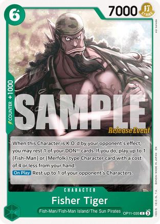 Fisher Tiger (OP11-035) - Common