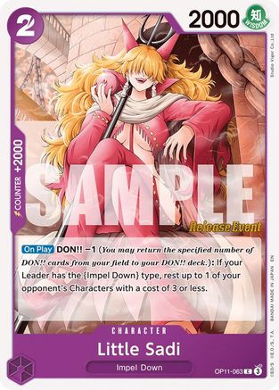 Little Sadi (OP11-063) - Common