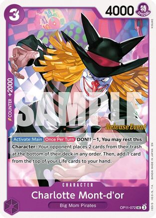 Charlotte Mont-d'or (OP11-072) - Uncommon