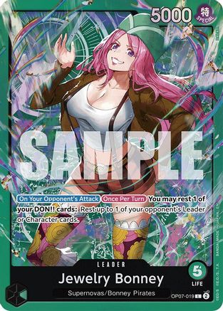 Jewelry Bonney (OP07-019) (OP07-019) - Leader