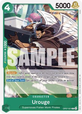 Urouge (Reprint) (OP07-021) - Rare