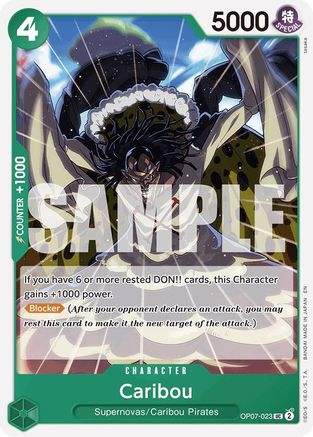 Caribou (Reprint) (OP07-023) - Uncommon
