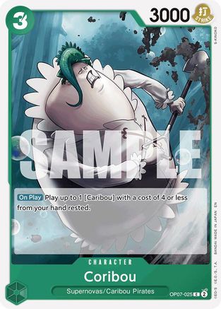 Coribou (Reprint) (OP07-025) - Common