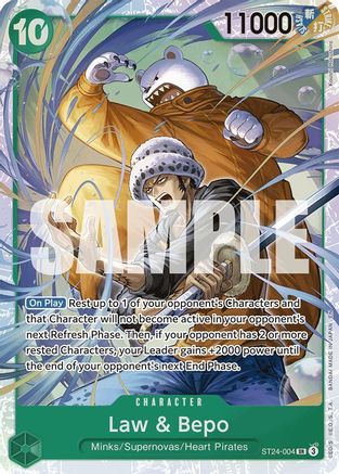 Law & Bepo (ST24-004) - Super Rare