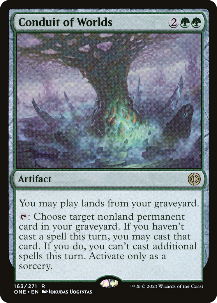 Conduit des mondes [Phyrexia : Tous seront un] 