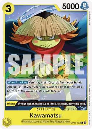 Kawamatsu (Reprint) (OP06-103) - Common