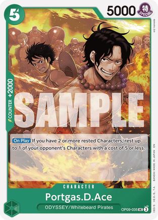 Portgas.D.Ace (Reprint) (OP09-035) - Uncommon