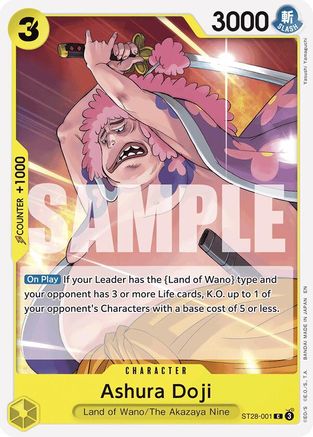 Ashura Doji (ST28-001) - Common