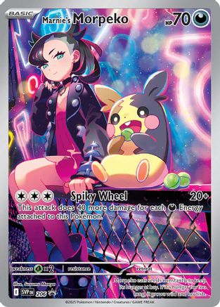 Marnie’s Morpeko 206  - Holofoil - Holo Rare