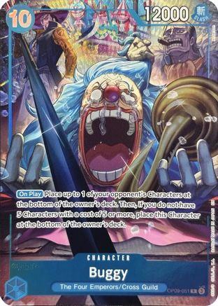 Buggy (051) (English Version 2nd Anniversary Set) (OP09-051) - Rare