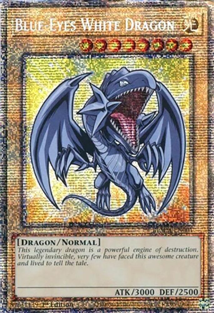 Blue-Eyes White Dragon (Starlight Rare) (BLMM-EN001) - Starlight Rare
