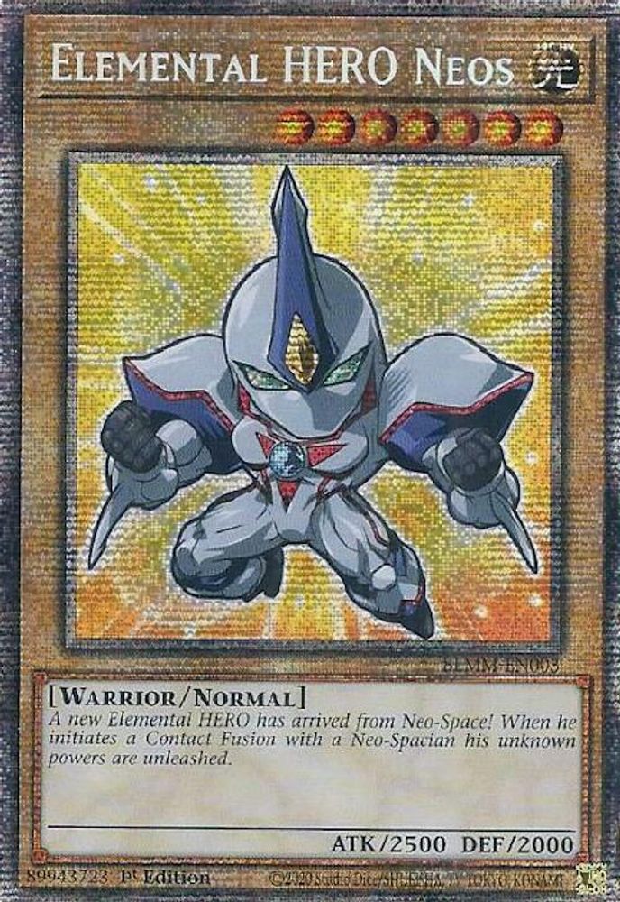 Elemental HERO Neos (Starlight Rare) (BLMM-EN003) - Starlight Rare