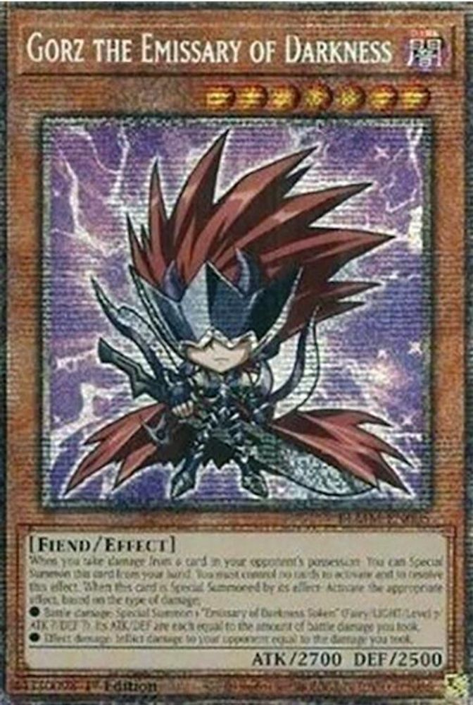 Gorz the Emissary of Darkness (Starlight Rare) (BLMM-EN005) - Starlight Rare