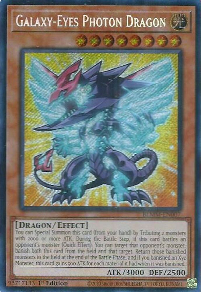 Galaxy-Eyes Photon Dragon (BLMM-EN007) - Secret Rare