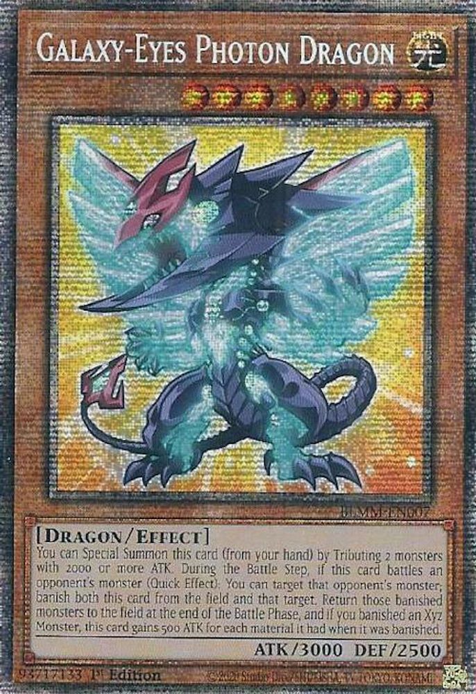 Galaxy-Eyes Photon Dragon (Starlight Rare) (BLMM-EN007) - Starlight Rare