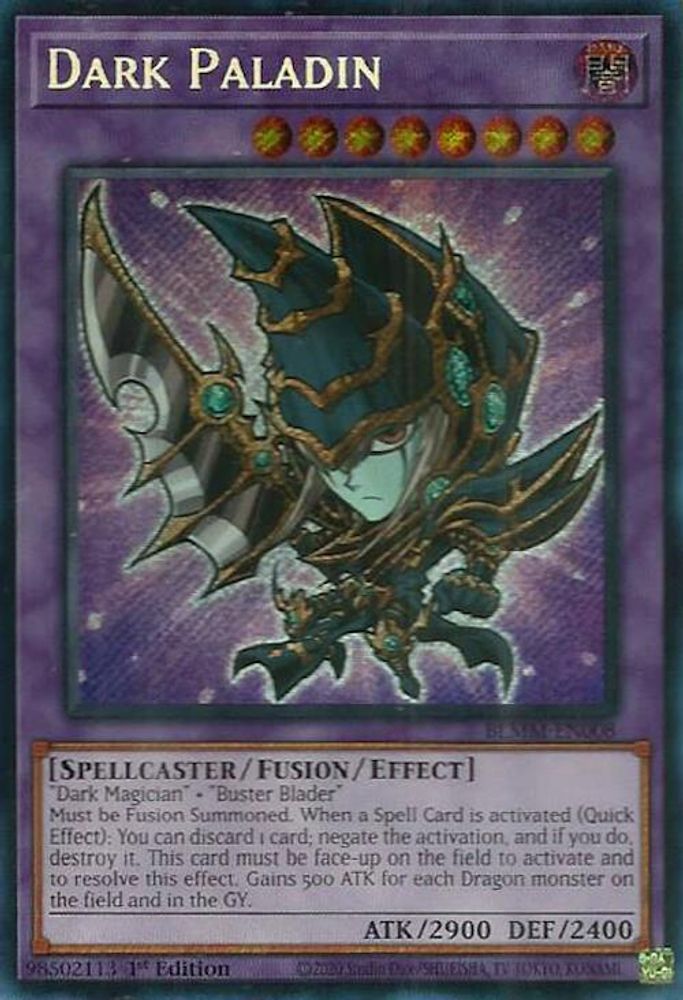 Dark Paladin (BLMM-EN008) - Secret Rare