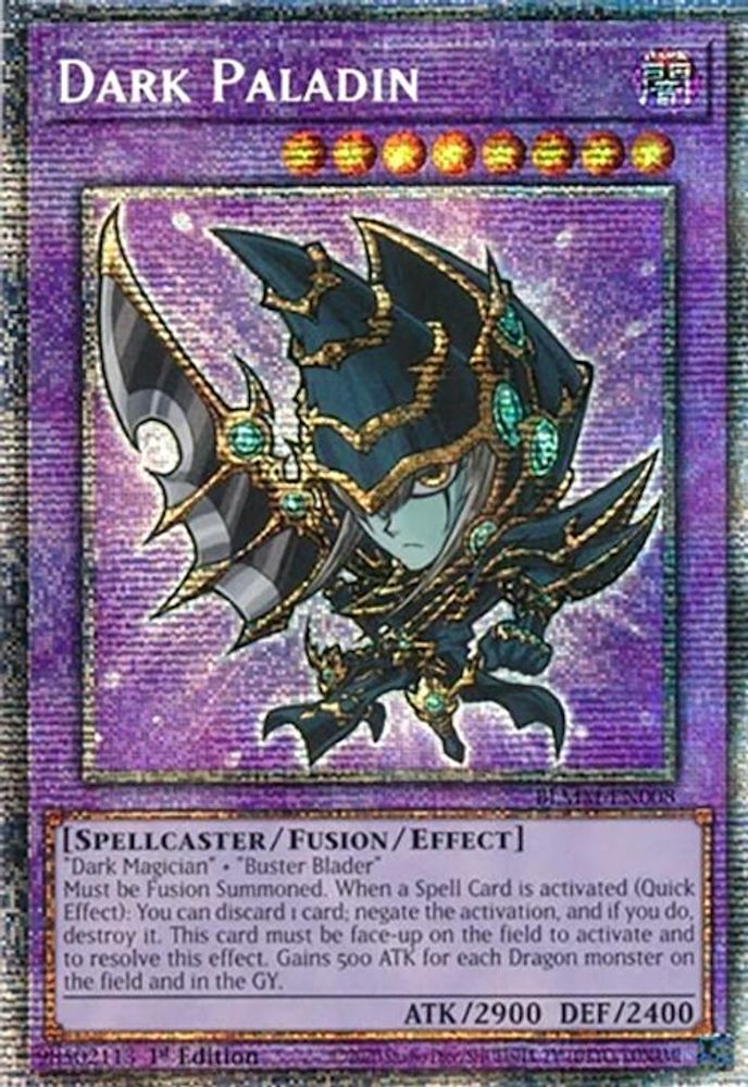 Dark Paladin (Starlight Rare) (BLMM-EN008) - Starlight Rare