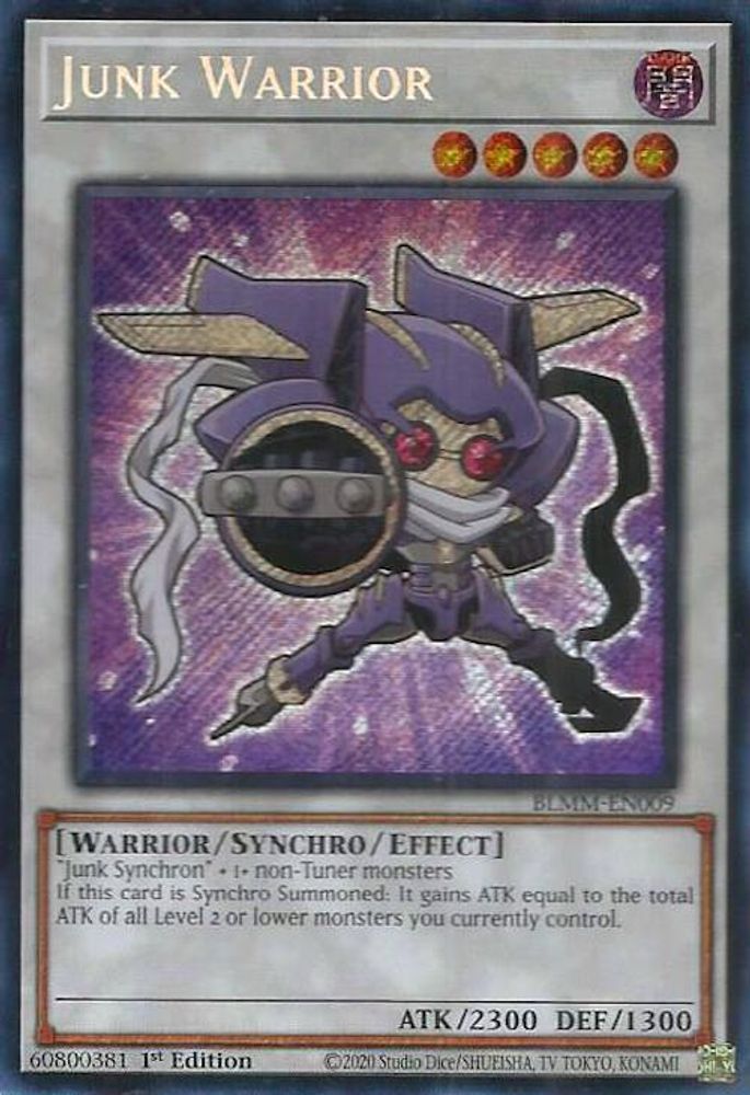 Junk Warrior (BLMM-EN009) - Secret Rare