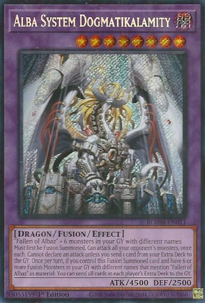 Alba System Dogmatikalamity (BLMM-EN011) - Secret Rare