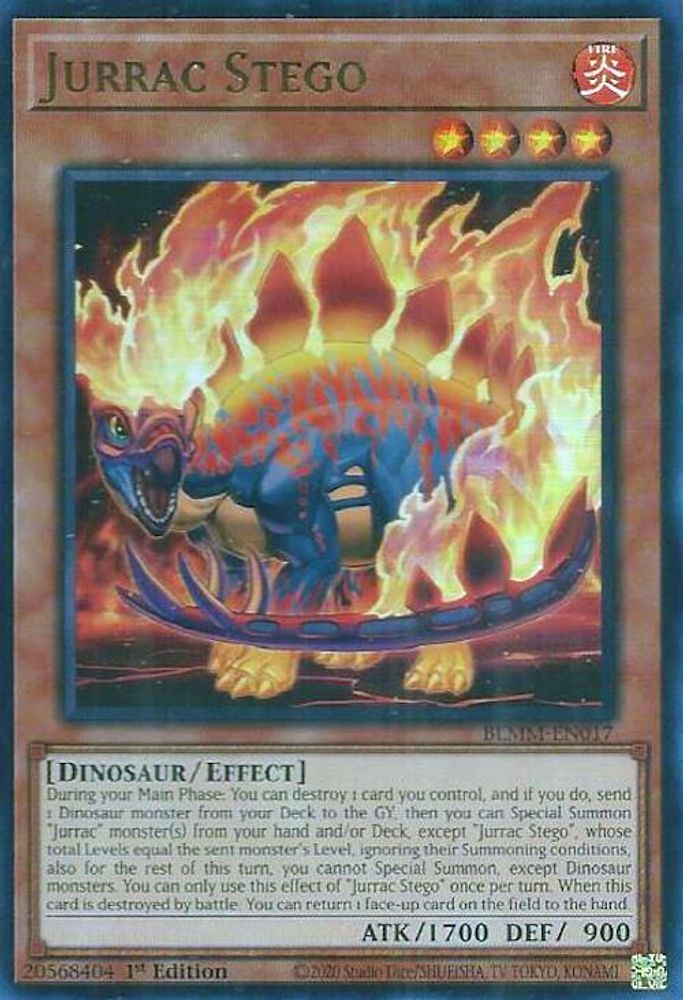 Jurrac Stego (BLMM-EN017) - Ultra Rare