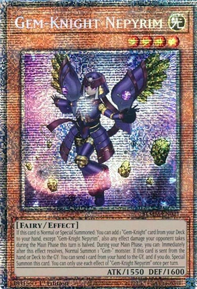 Gem-Knight Nepyrim (Starlight Rare) (BLMM-EN021) - Starlight Rare