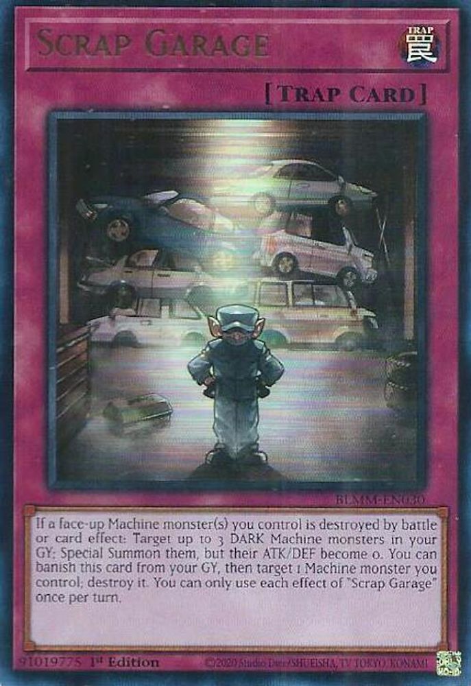 Scrap Garage (BLMM-EN030) - Ultra Rare