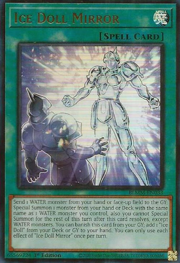 Ice Doll Mirror (BLMM-EN033) - Ultra Rare