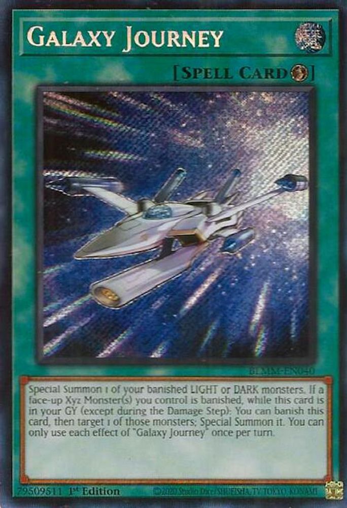 Galaxy Journey (BLMM-EN040) - Secret Rare