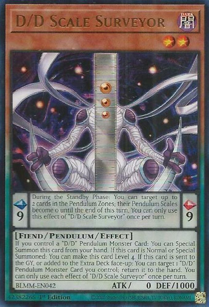 D/D Scale Surveyor (BLMM-EN042) - Ultra Rare