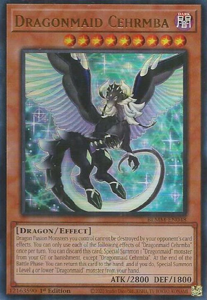 Dragonmaid Cehrmba (BLMM-EN048) - Ultra Rare