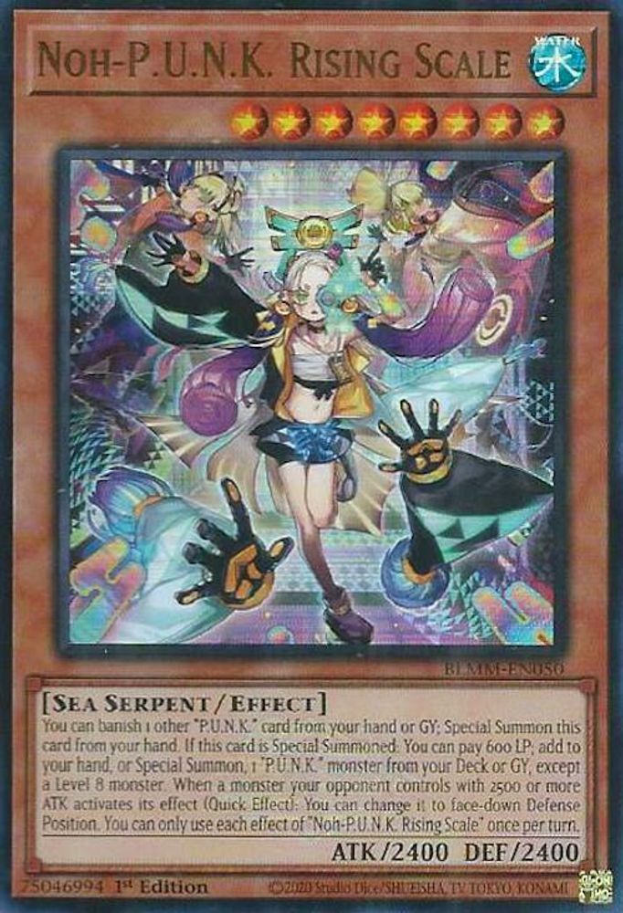 Noh-P.U.N.K. Rising Scale (BLMM-EN050) - Ultra Rare