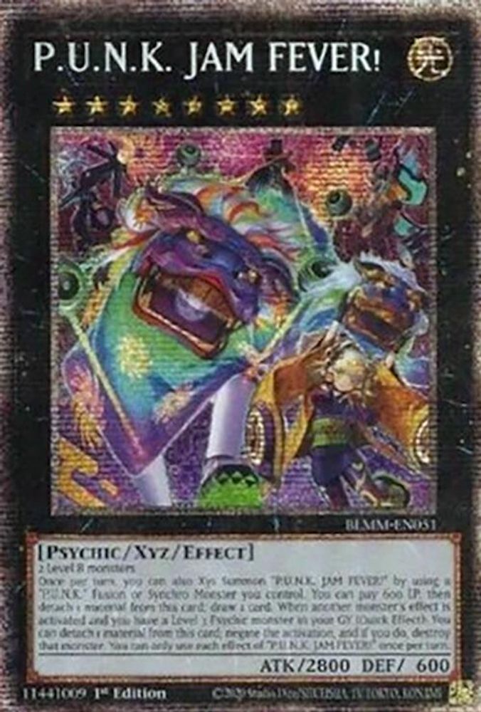 P.U.N.K. JAM FEVER! (Starlight Rare) (BLMM-EN051) - Starlight Rare