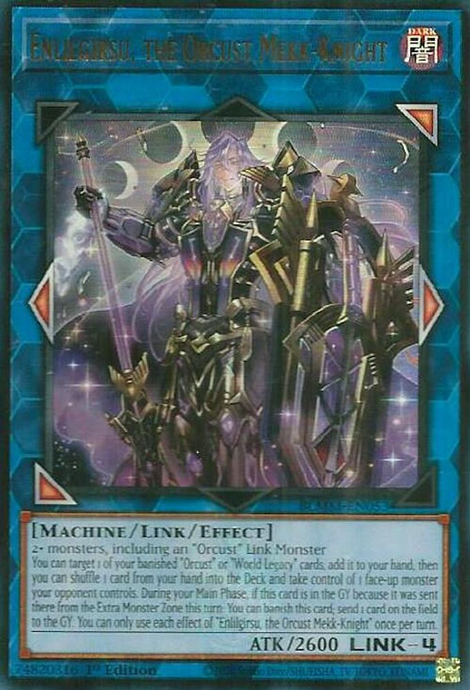 Enlilgirsu, the Orcust Mekk-Knight (BLMM-EN053) - Ultra Rare