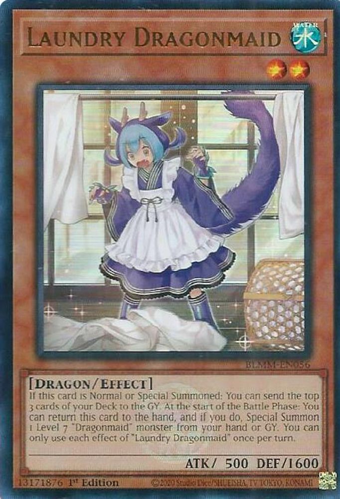 Laundry Dragonmaid (BLMM-EN056) - Ultra Rare
