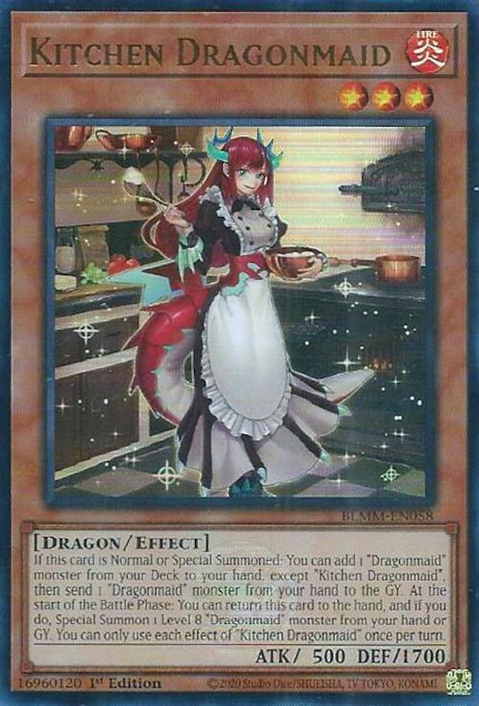 Kitchen Dragonmaid (BLMM-EN058) - Ultra Rare