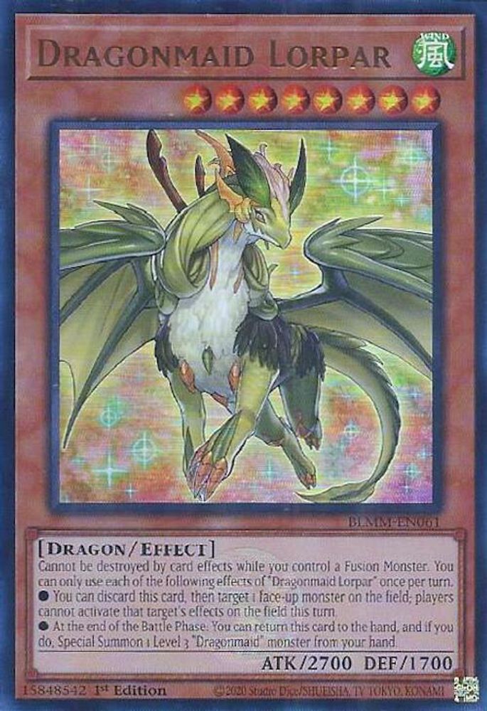 Dragonmaid Lorpar (BLMM-EN061) - Ultra Rare