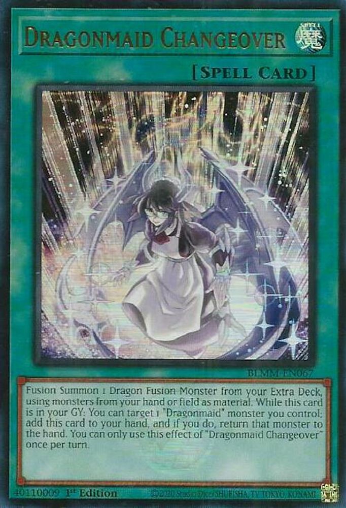 Dragonmaid Changeover (BLMM-EN067) - Ultra Rare