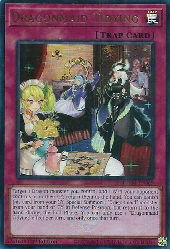 Dragonmaid Tidying (BLMM-EN069) - Ultra Rare