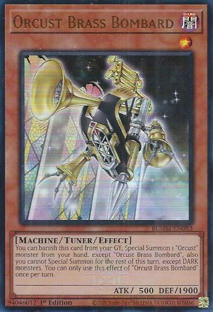 Orcust Brass Bombard (BLMM-EN083) - Ultra Rare