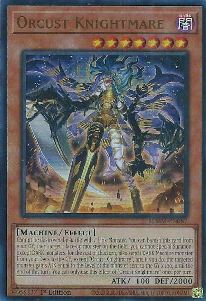 Orcust Knightmare (BLMM-EN087) - Ultra Rare