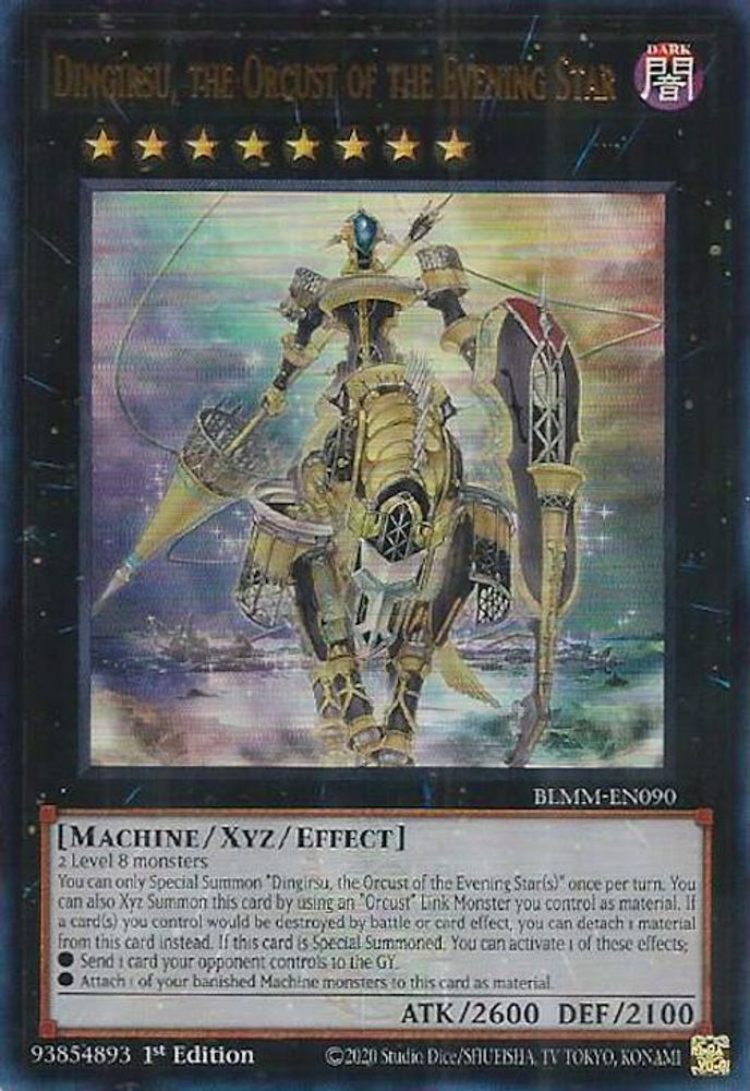 Dingirsu, the Orcust of the Evening Star (BLMM-EN090) - Ultra Rare