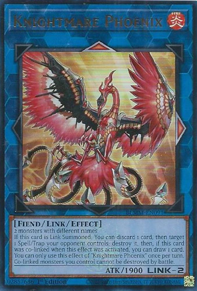 Knightmare Phoenix (BLMM-EN091) - Ultra Rare