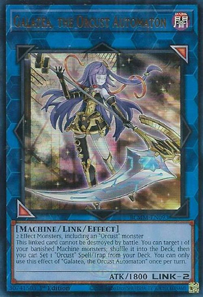 Galatea, the Orcust Automaton (BLMM-EN093) - Ultra Rare