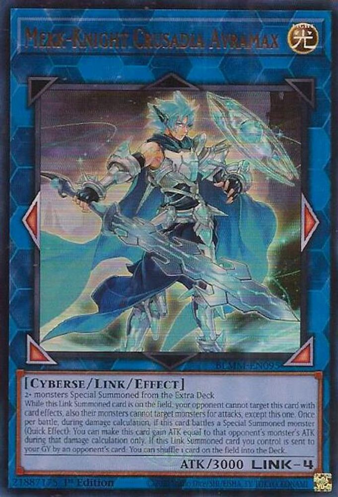 Mekk-Knight Crusadia Avramax (BLMM-EN095) - Ultra Rare