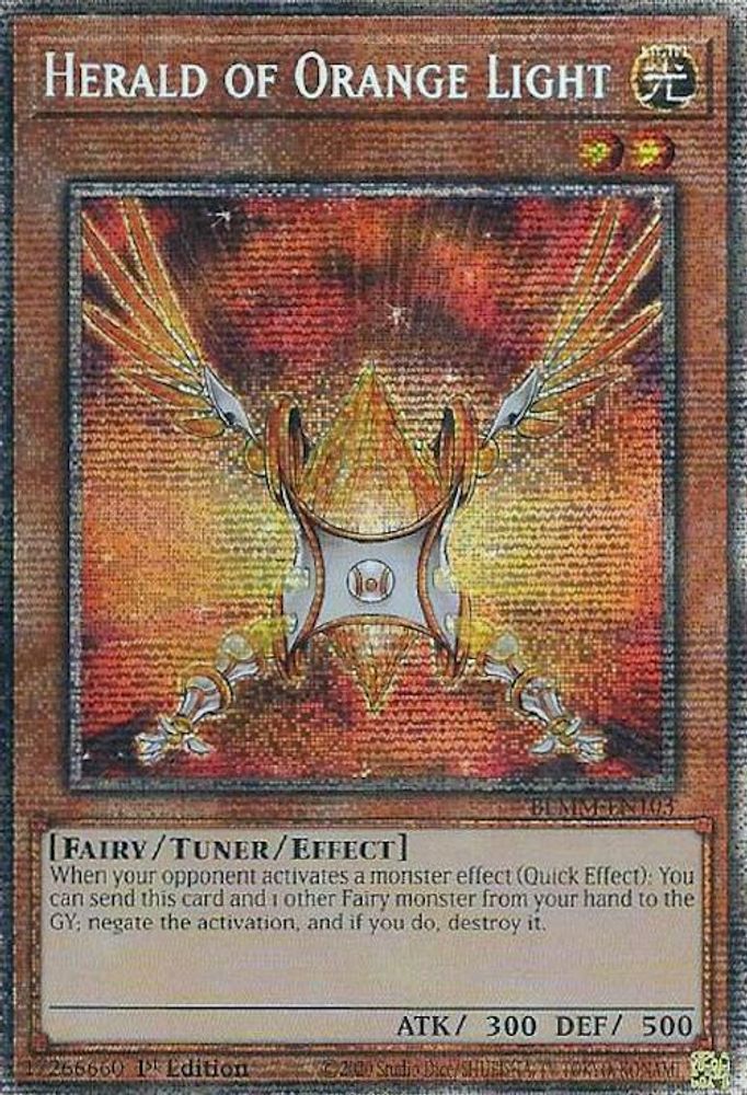 Herald of Orange Light (Starlight Rare) (BLMM-EN103) - Starlight Rare
