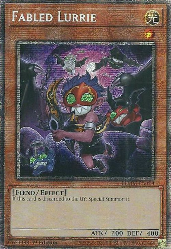 Fabled Lurrie (Starlight Rare) (BLMM-EN104) - Starlight Rare