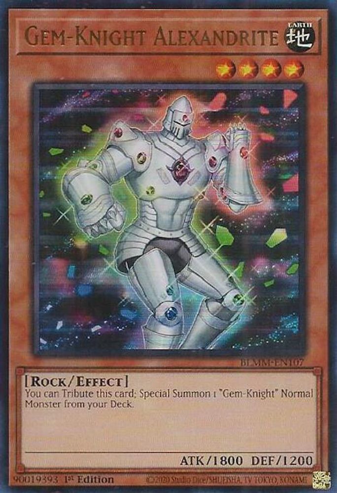 Gem-Knight Alexandrite (BLMM-EN107) - Ultra Rare