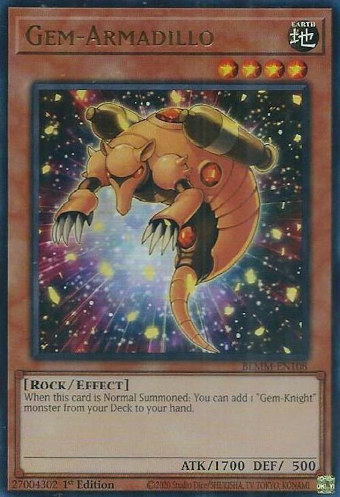 Gem-Armadillo (BLMM-EN108) - Ultra Rare