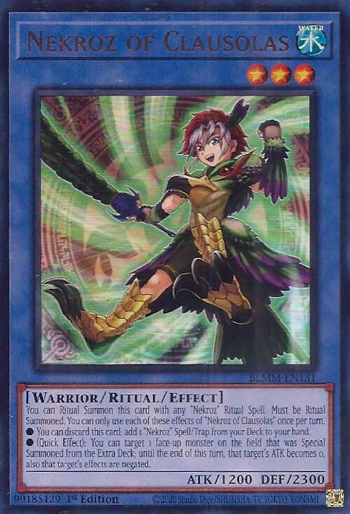 Nekroz of Clausolas (BLMM-EN131) - Ultra Rare