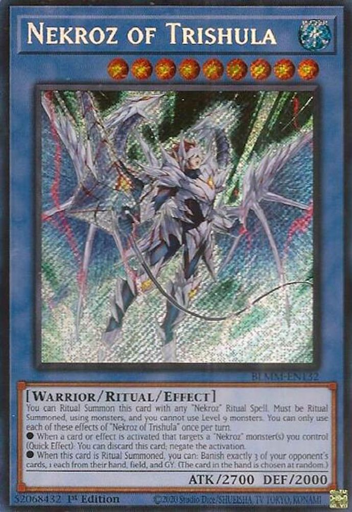 Nekroz of Trishula (BLMM-EN132) - Secret Rare